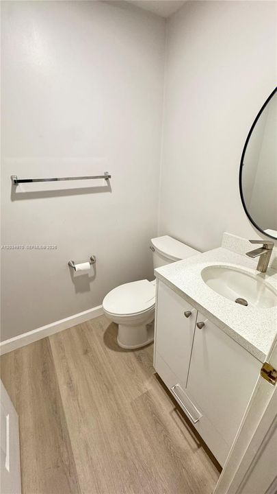 Updated guest bathroom