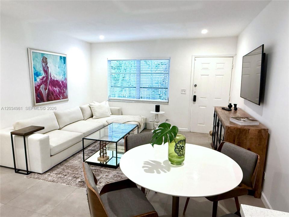 Unit #2: Dinning Room & Living Room