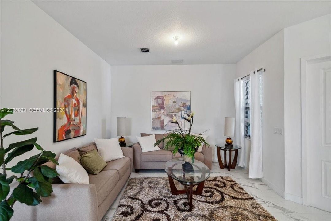 Perfect spot for an office, game room or den