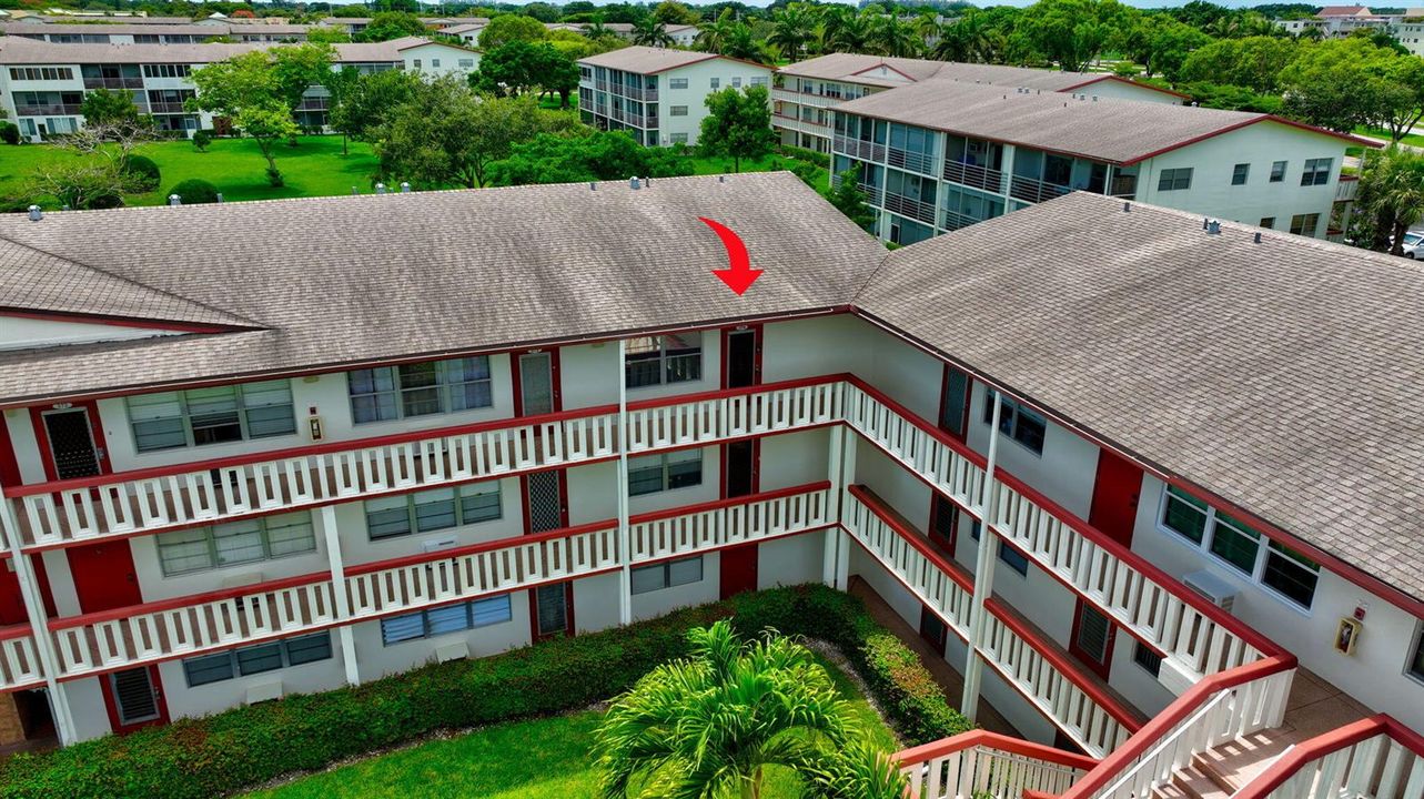 Aerial Views of the Corner Unit