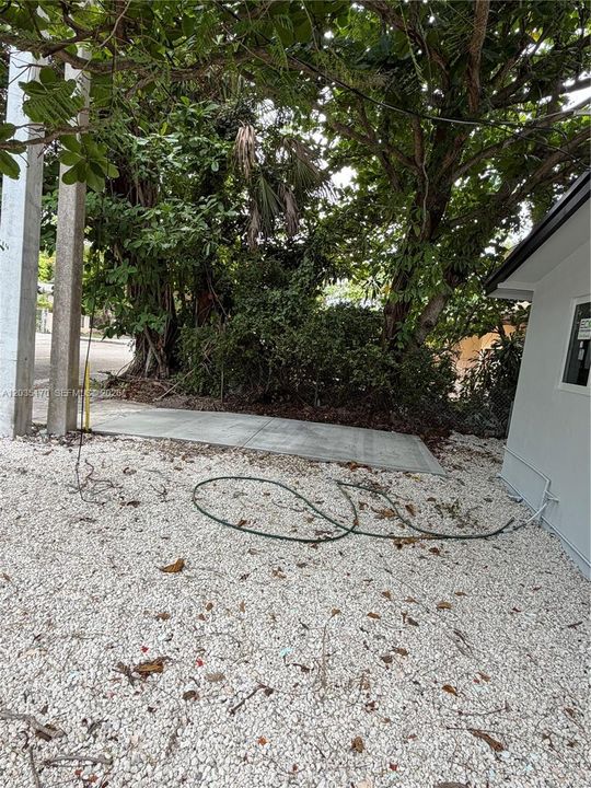 2nd newly poured driveway