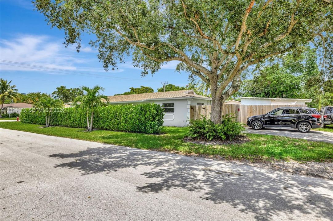 Very quiet street with driveway that fits 2 cars plus street parking