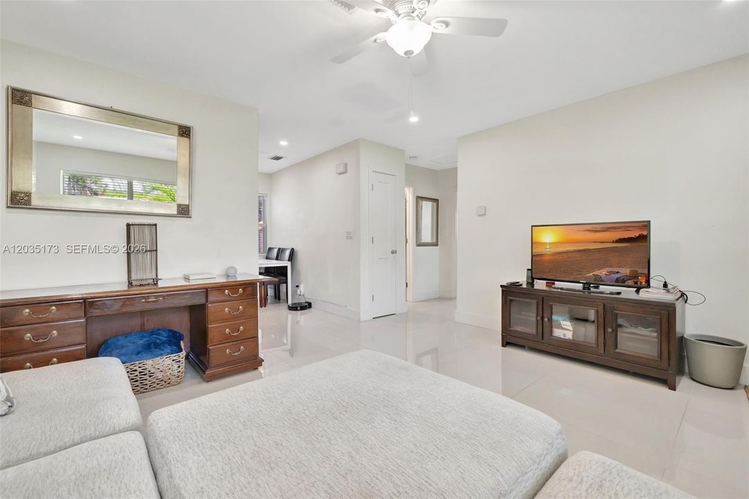 Lots of natural light and spacious living room