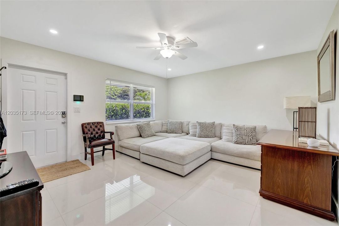Lots of natural light and spacious living room