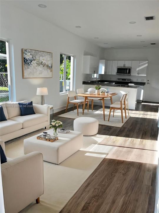 Unit B: Living Room