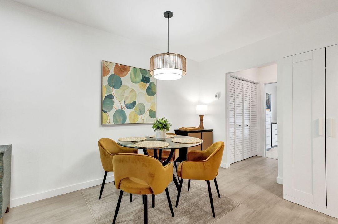 Dining area