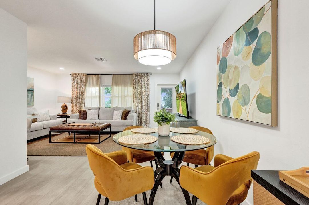 Dining area