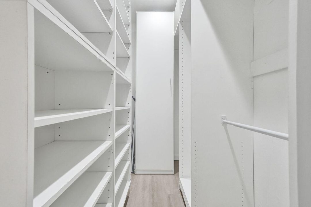 Custom walk-in closet