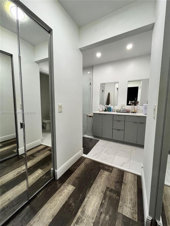 Master bathroom