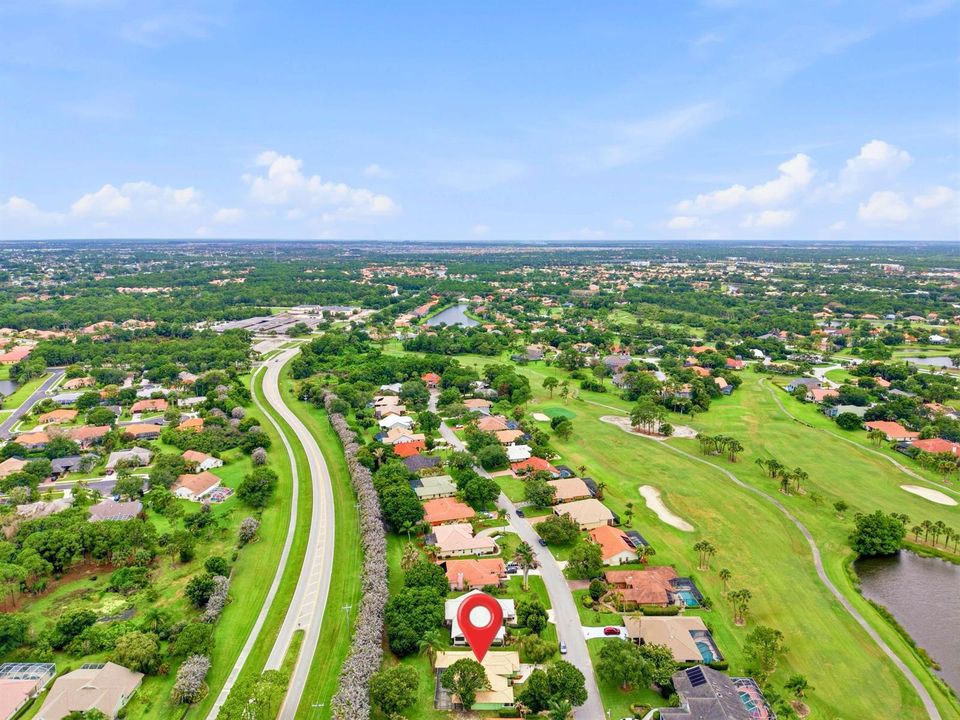Panoramic to West
