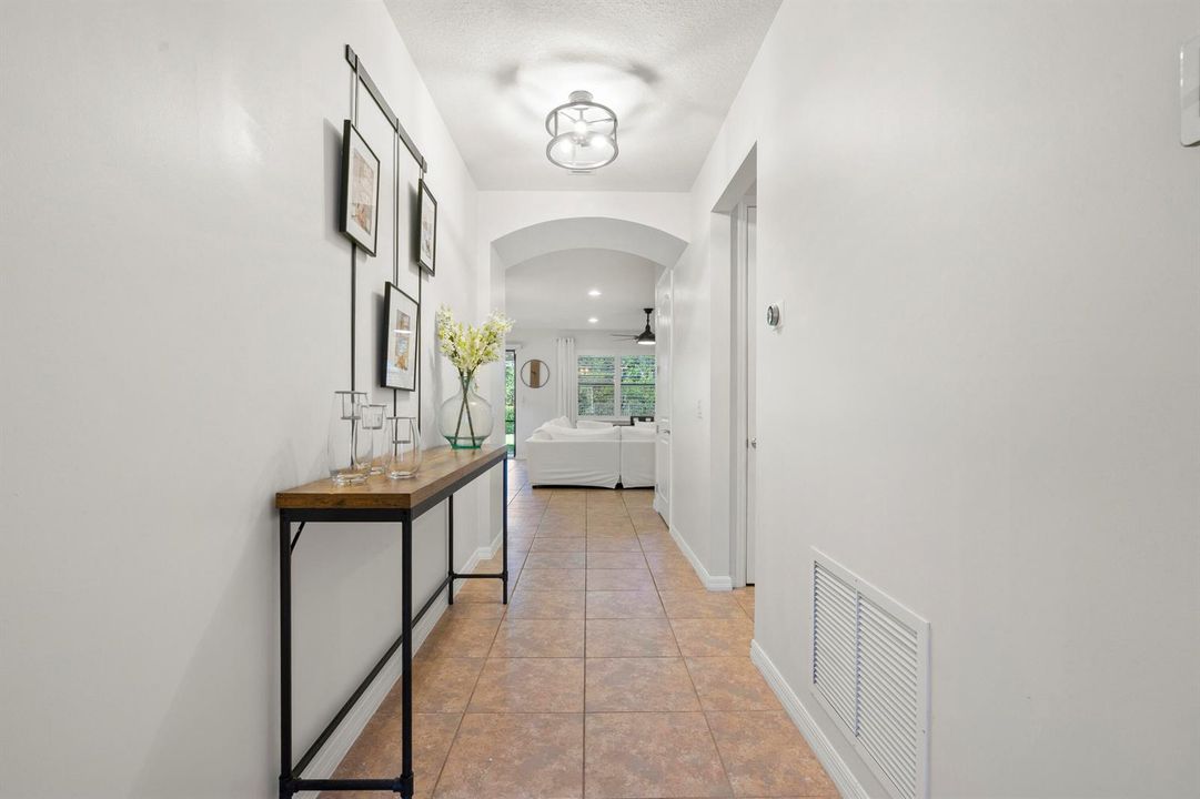 Hall to Great Room