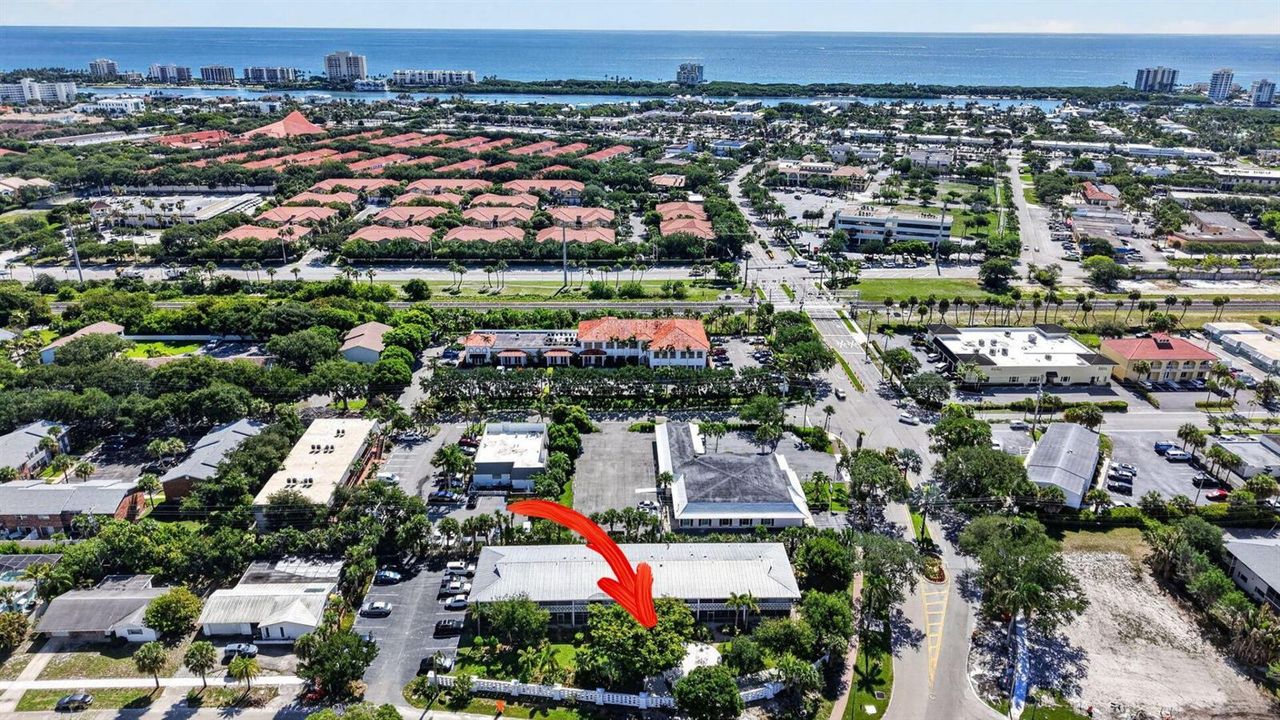 Aerial-Close Proximity to Beach