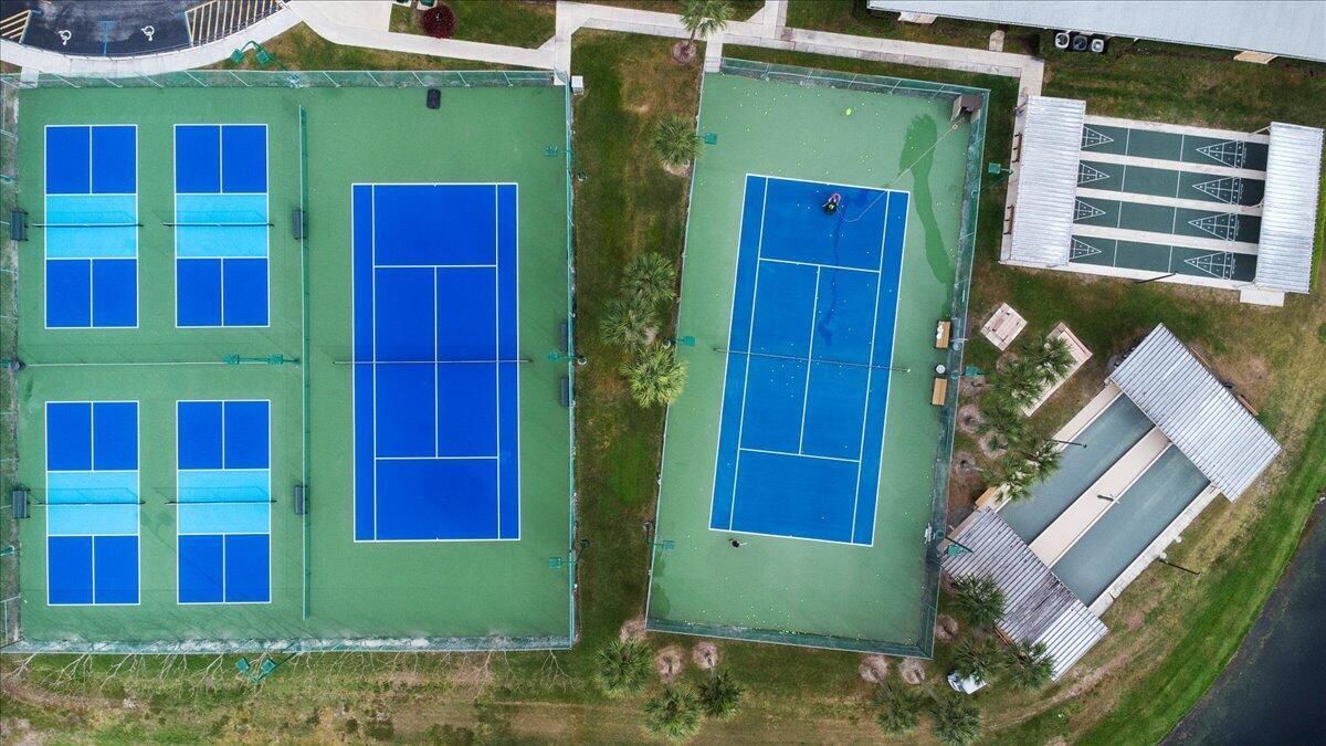 Aerial View of Amenities