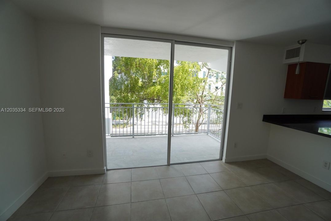 Spacious Private Balcony