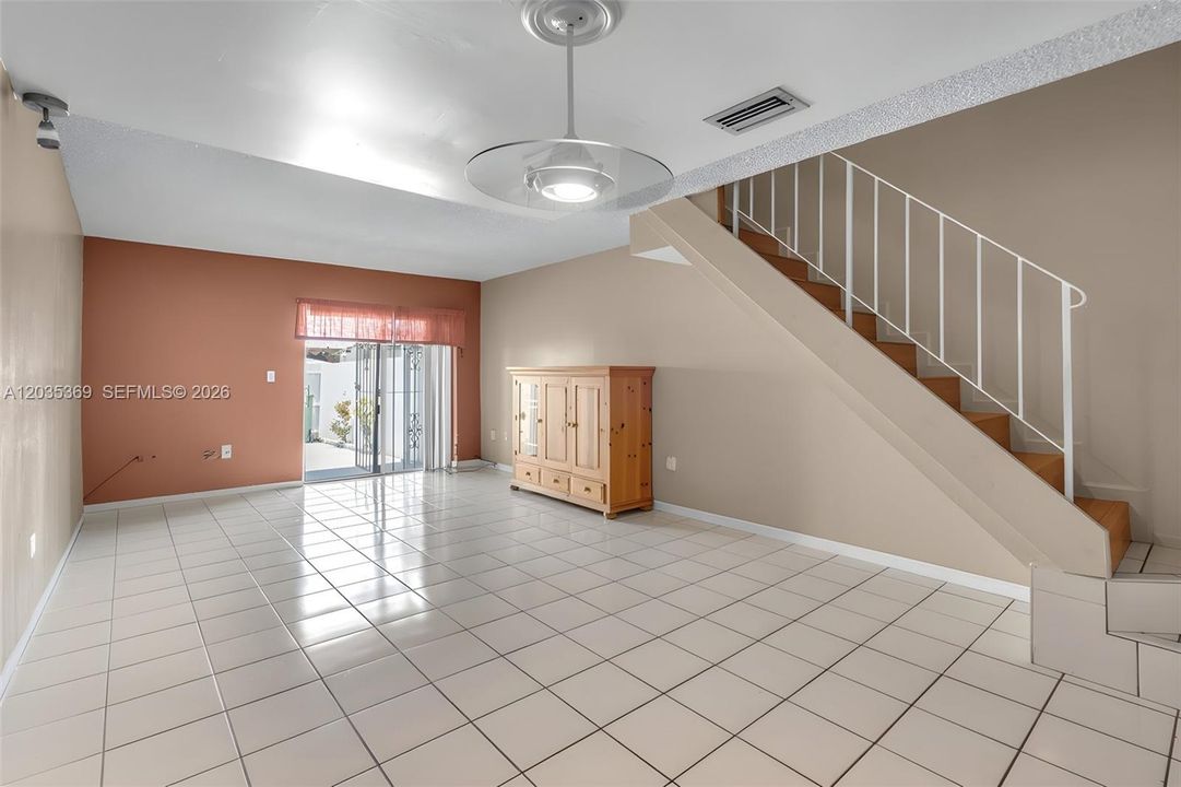 Dining Area and Living Room