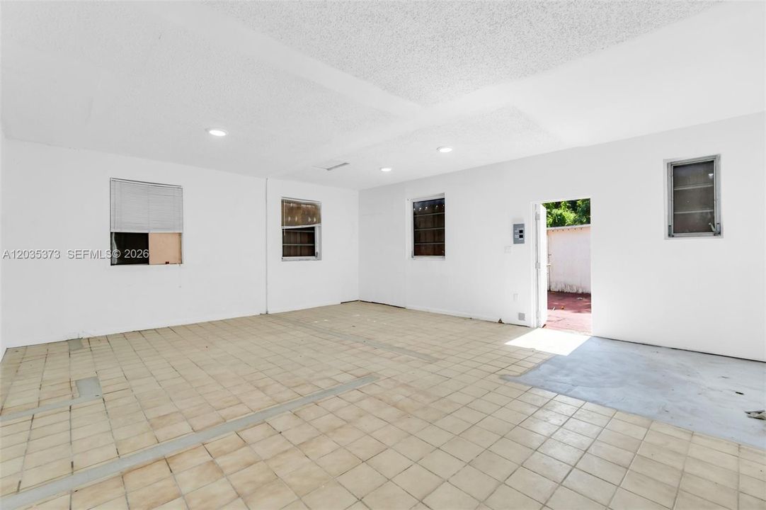 One room structure at the back of the property