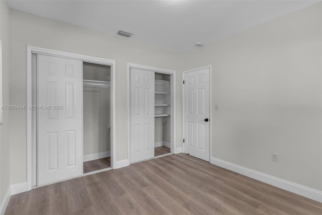 built in closets