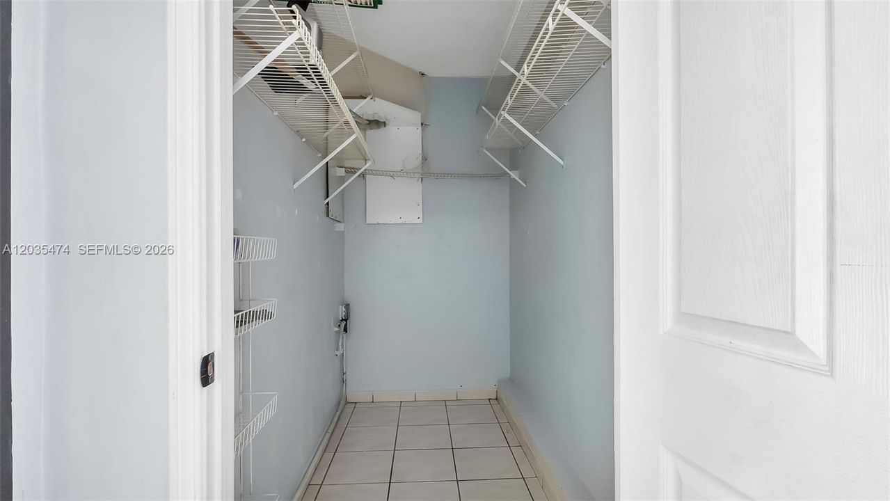 Primary Walk-in Closet