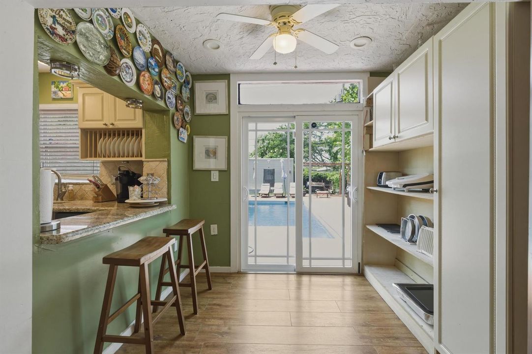 224 Sliding Doors to Backyard