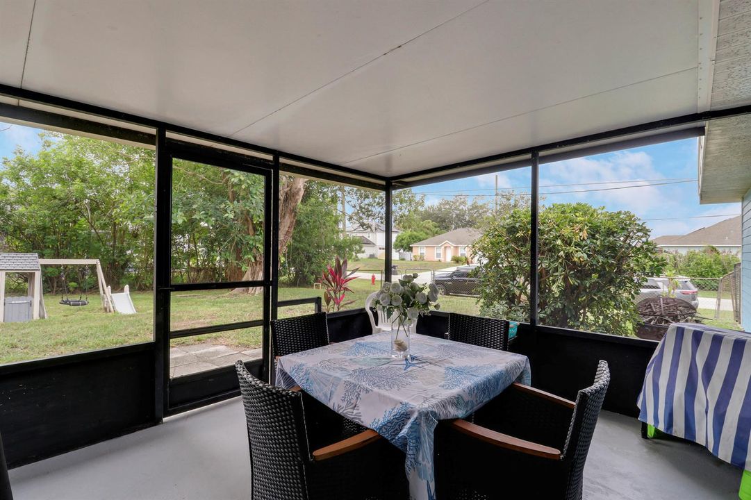 Enclosed Patio