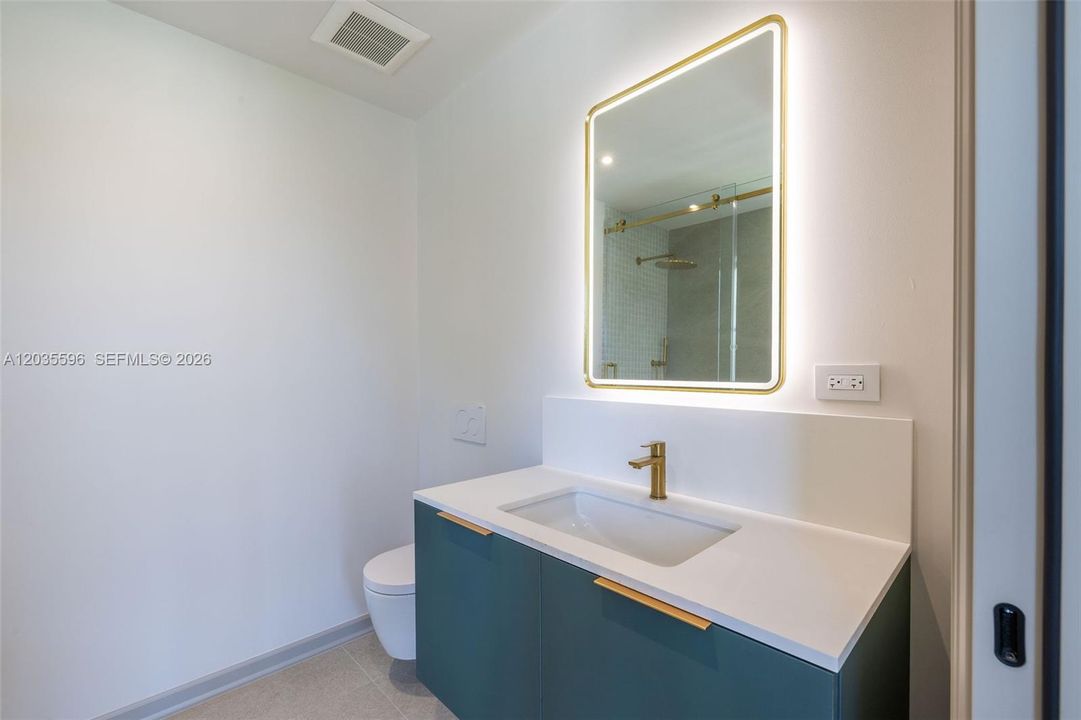 Second floor bathroom