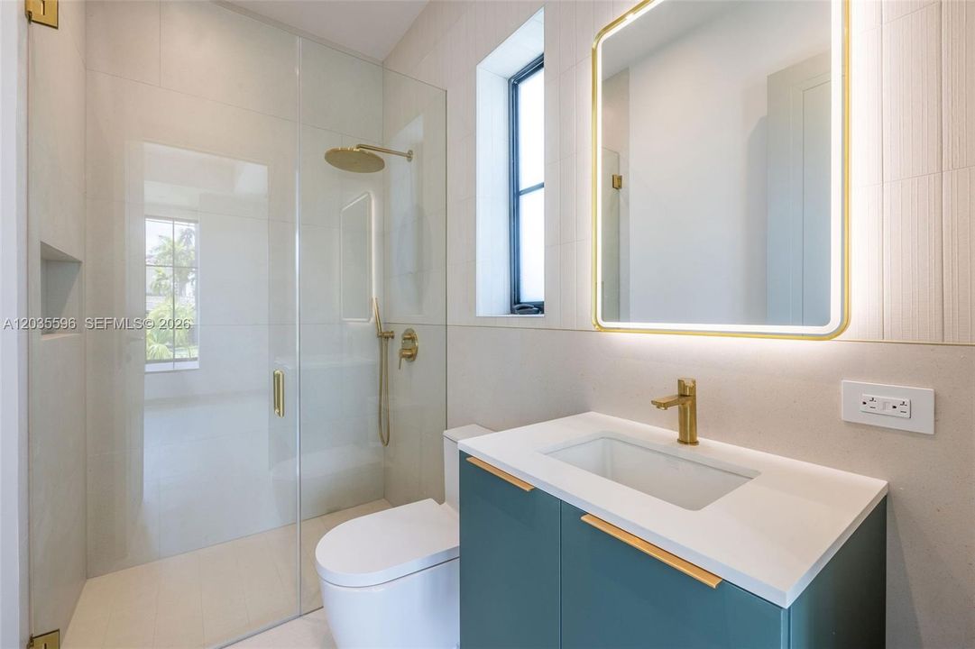 Fourth bedroom / office has it's own bathroom o n the first floor