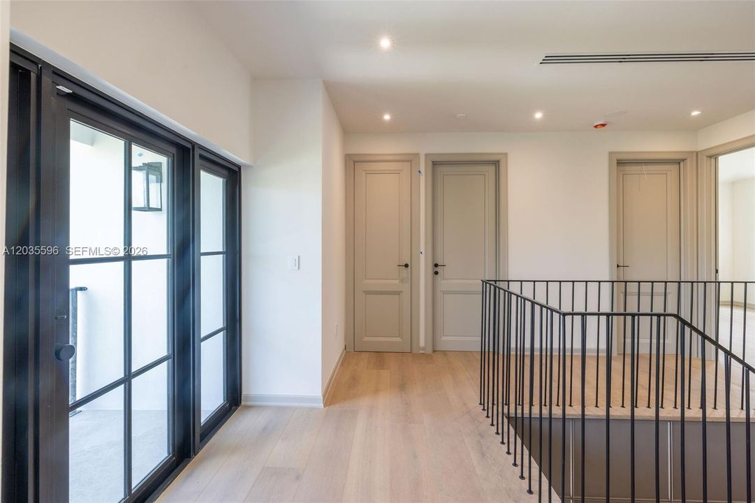 Second floor hallway to bedrooms