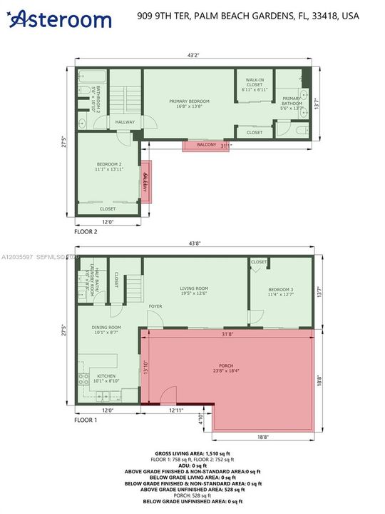 En Venta: $390,000 (3 camas, 2 baños, 1488 Pies cuadrados)