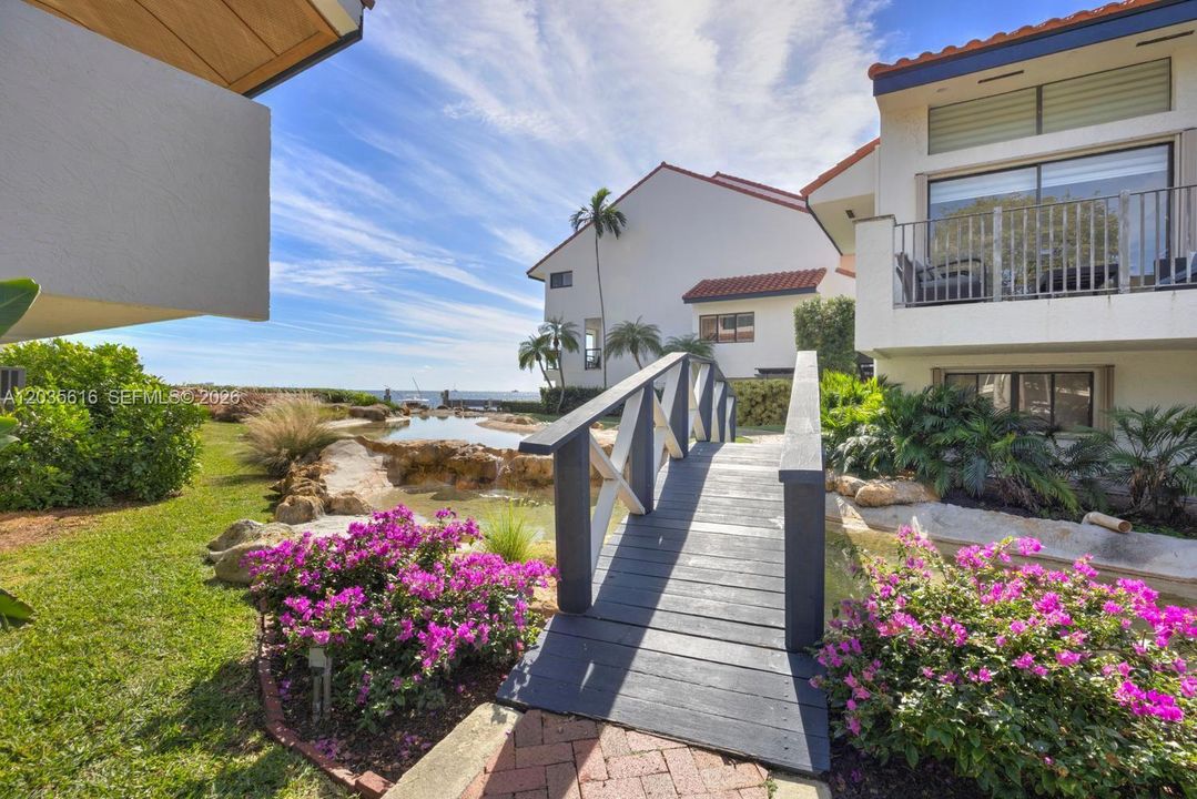Walkway to waterfront