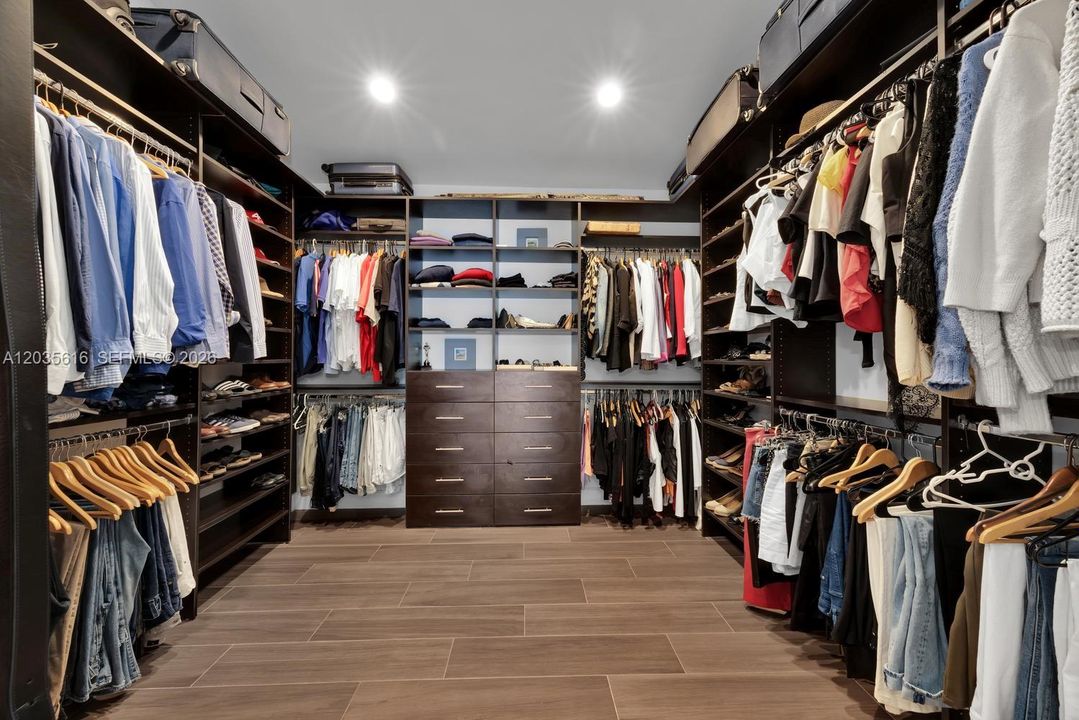 Primary Walk-In Closet
