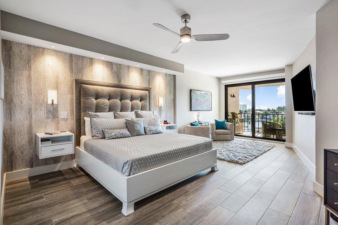 expansive primary bedroom suite