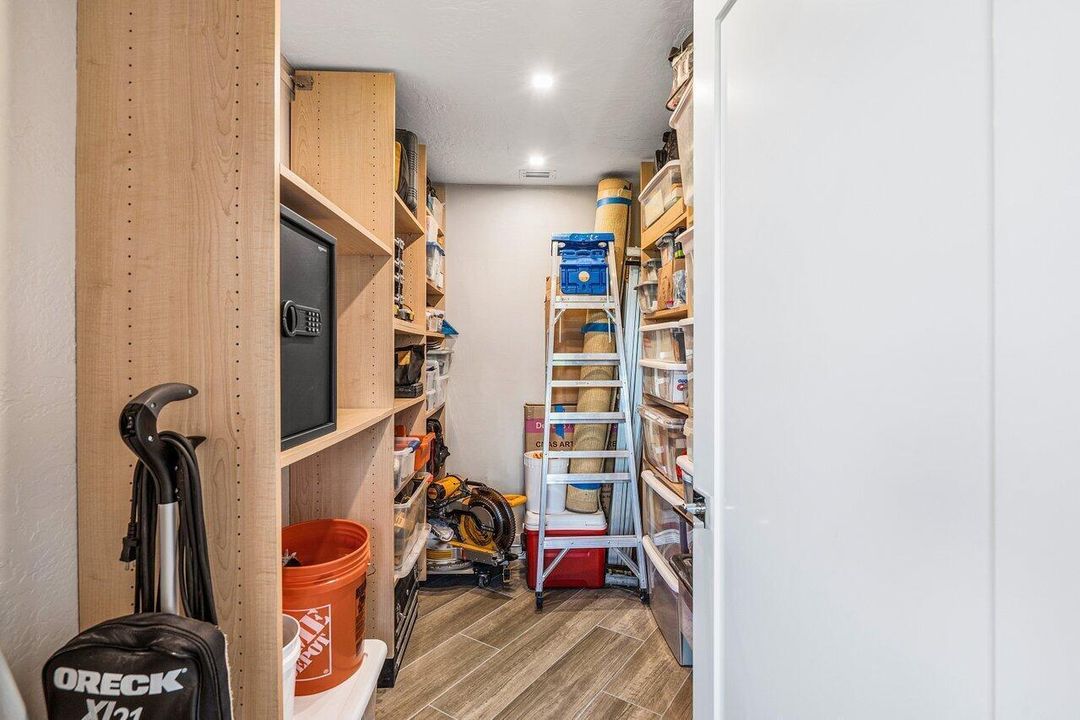 huge bonus storage area