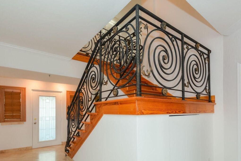 Staircase before