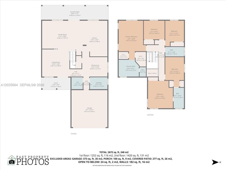 For Sale: $1,100,000 (5 beds, 3 baths, 2672 Square Feet)