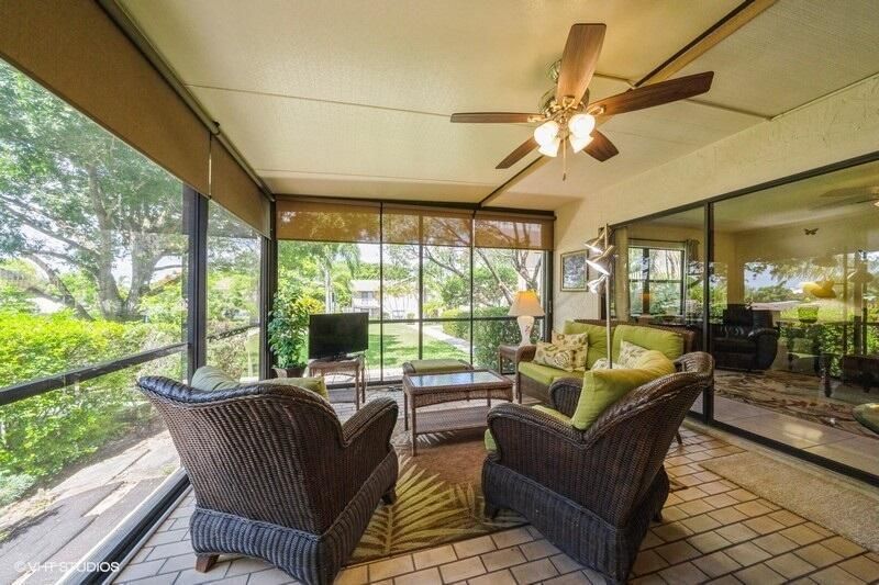 Screened porch