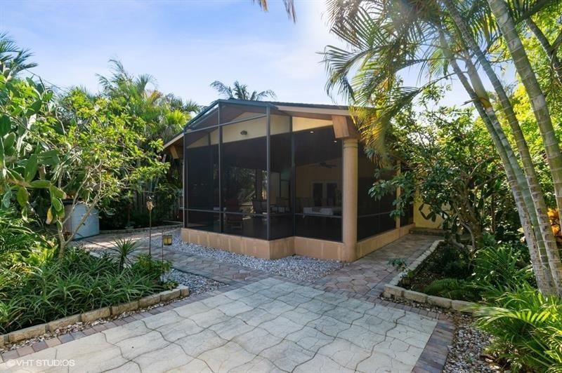 Private back yard