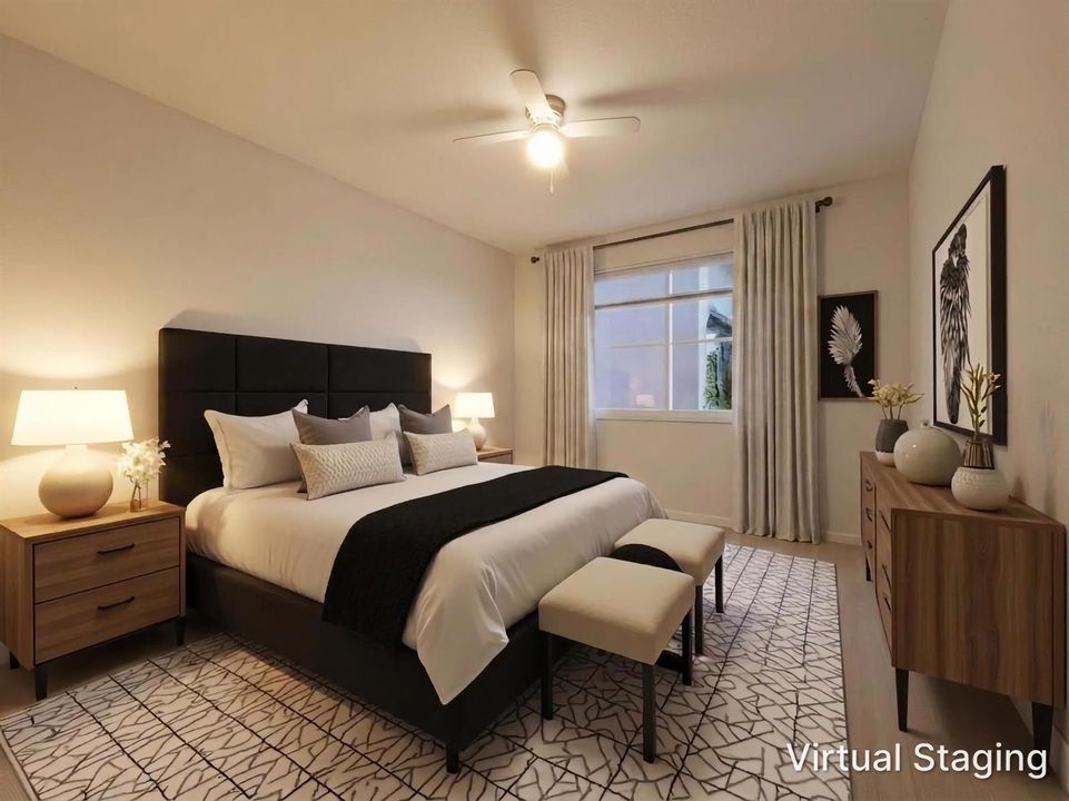 Bedroom Staged