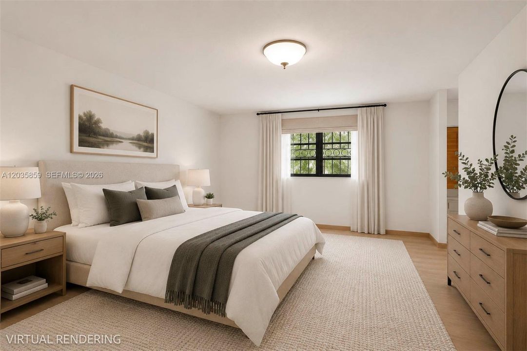 Virtual Primary Bedroom w/furniture