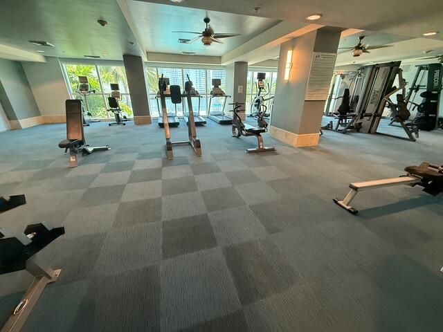 Fully Equipped Fitness center