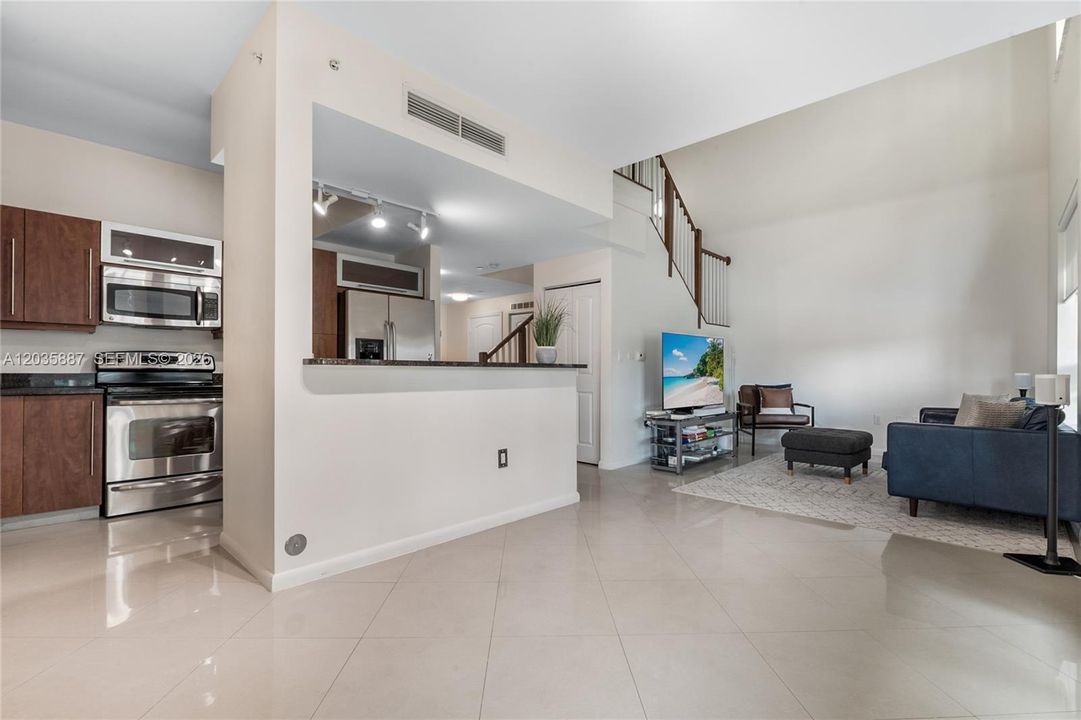 Dining room and Living