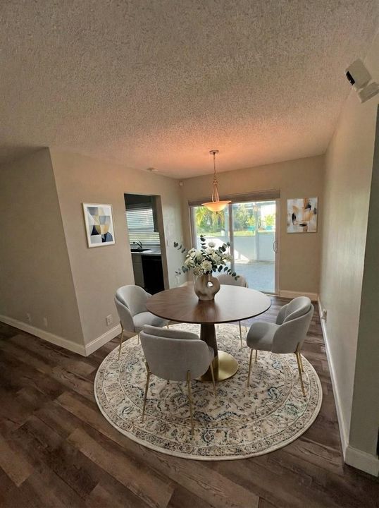 STAGED Dining room