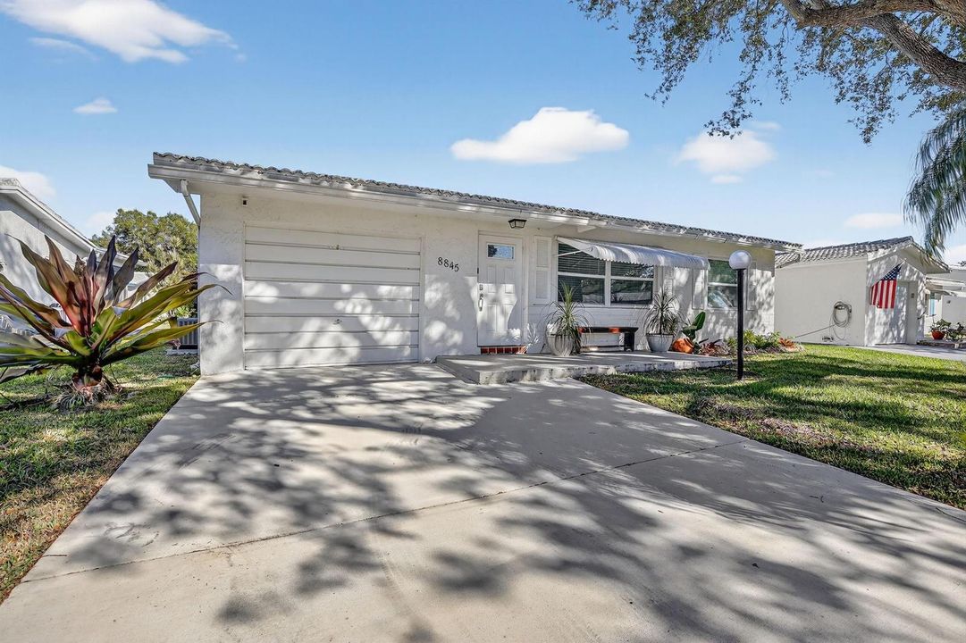 Brand new double car driveway