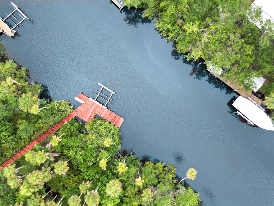 Dock overhead aerial