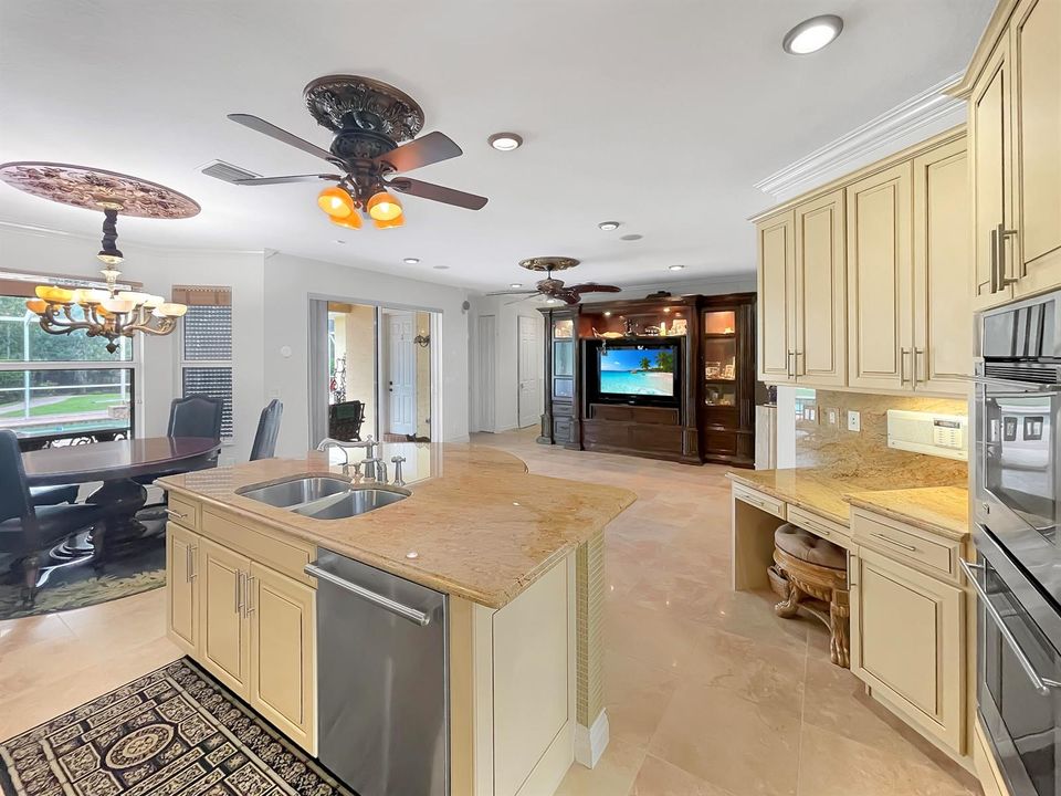 Kitchen to Family Room