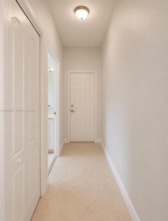 exit to backyard