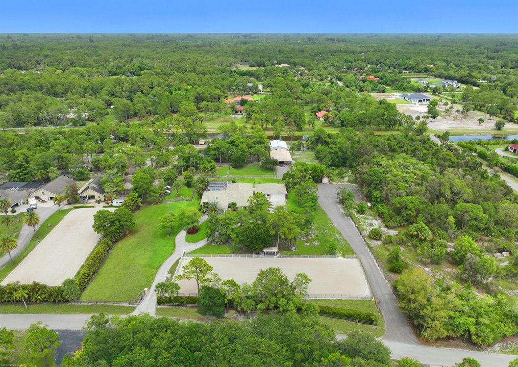 Aerial of Front Elevation