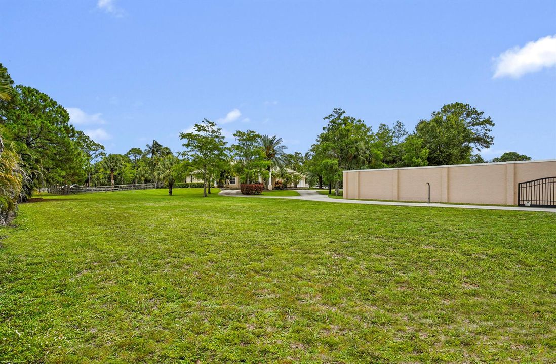 More green open space for paddock