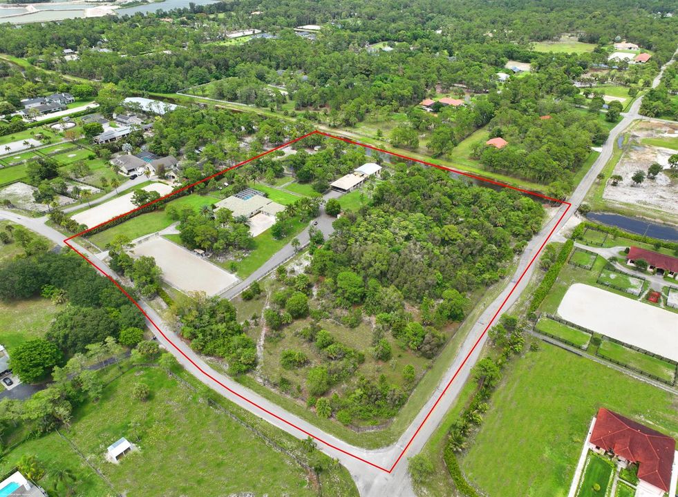 Aerial View looking NE