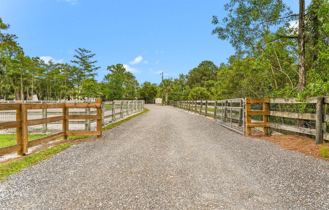 Barn Driveway
