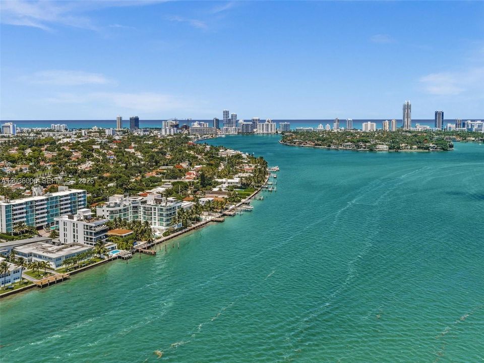 View of the Miami Beach skyline